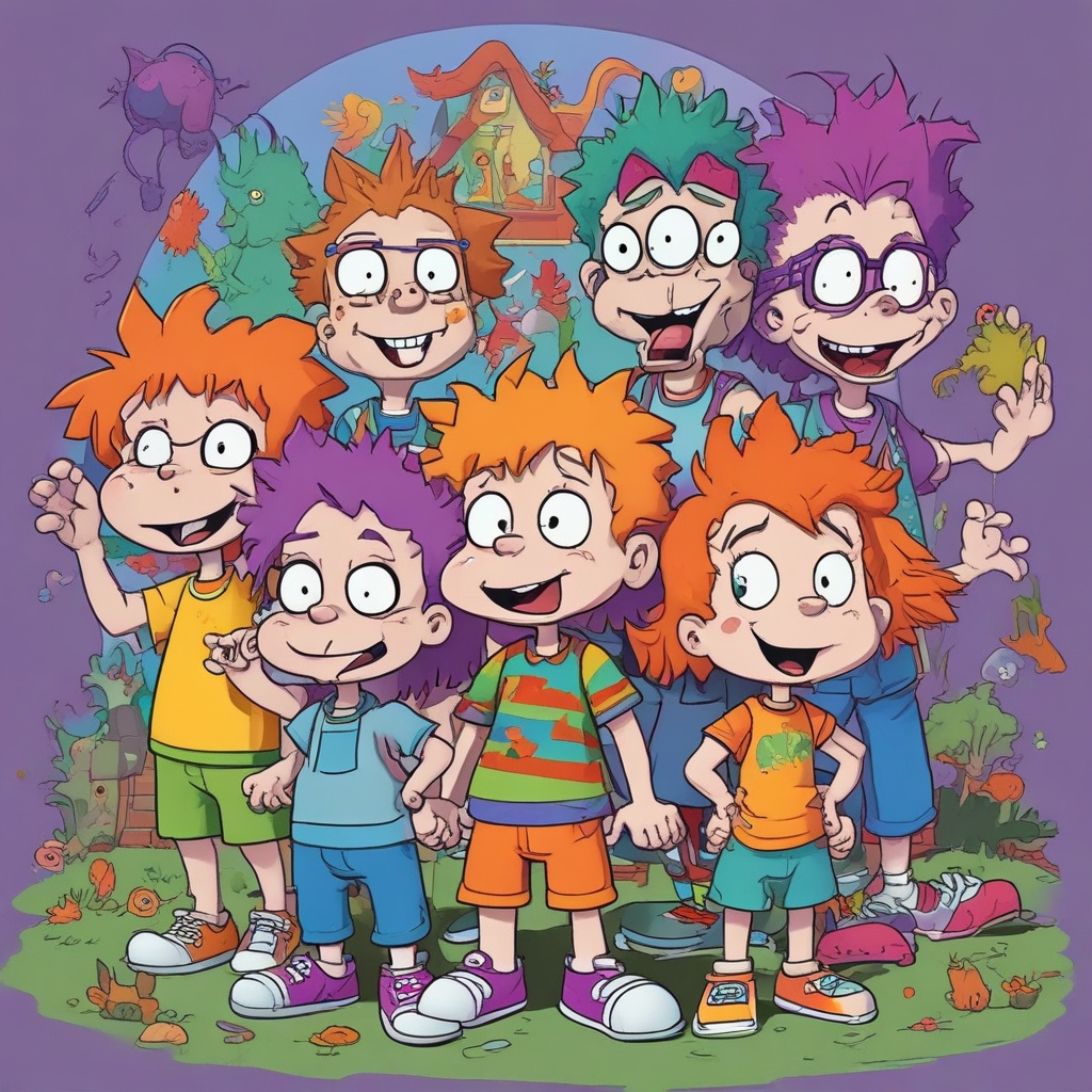 The Rugrats group picture